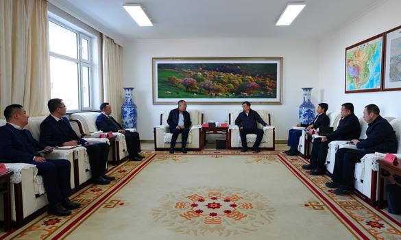 支现伟会见武汉天源集团股份有限公司一行